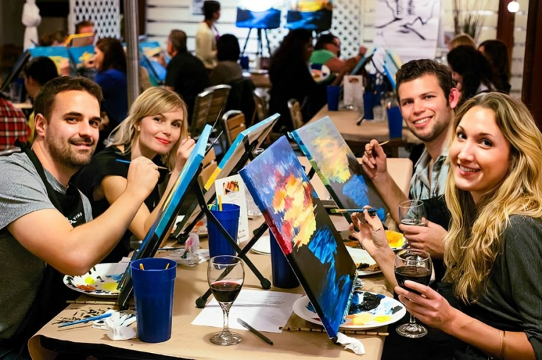 Date Night Painting Party: Unleash Your Creativity Across India!