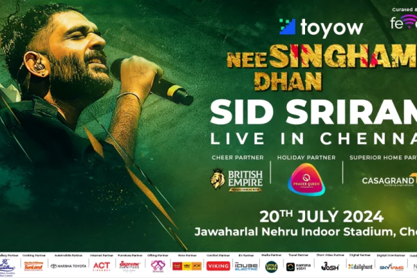 Sid Sriram Live in Concert - Chennai