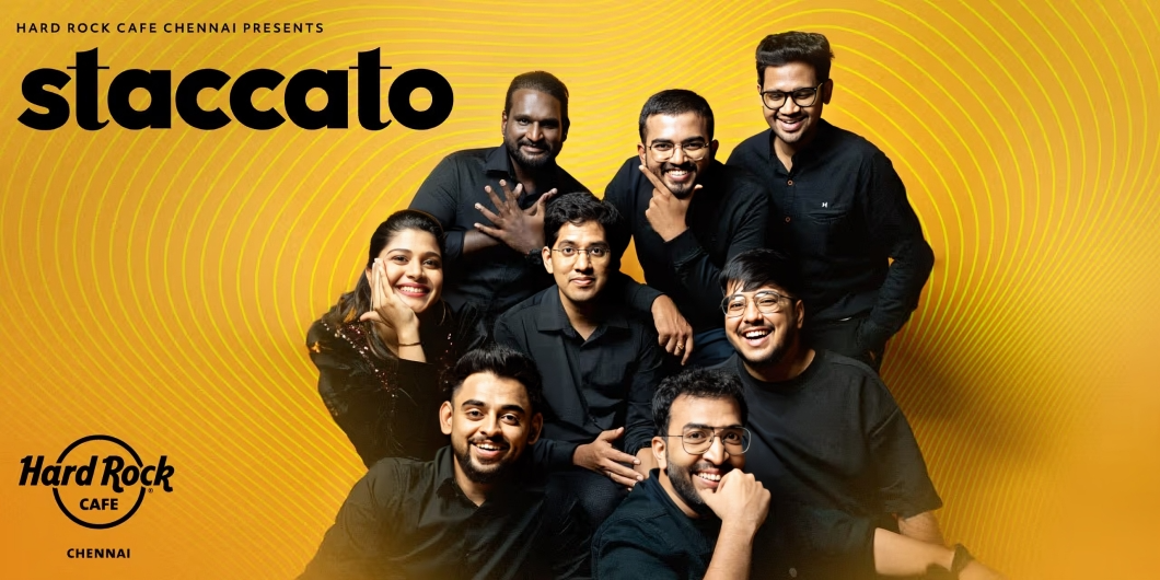 Experience Staccato Live at Hard Rock Cafe, Chennai - August 9, 2024