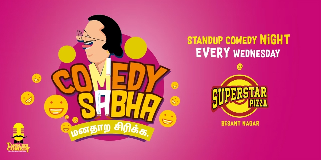 Comedy Sabha by @TanglishComedy | Stand-Up Comedy in Chennai