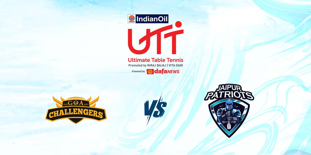 "Goa Challengers vs Jaipur Patriots - Table Tennis Match in Chennai | August 22, 2024"