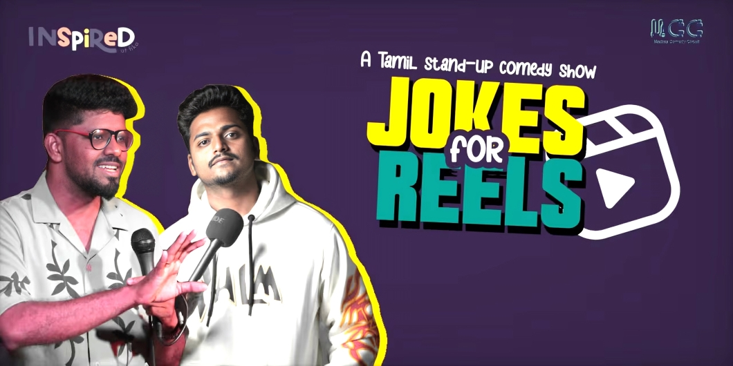 JOKES FOR REELS - Tamil Standup Comedy Show in Chennai | Aug 2024