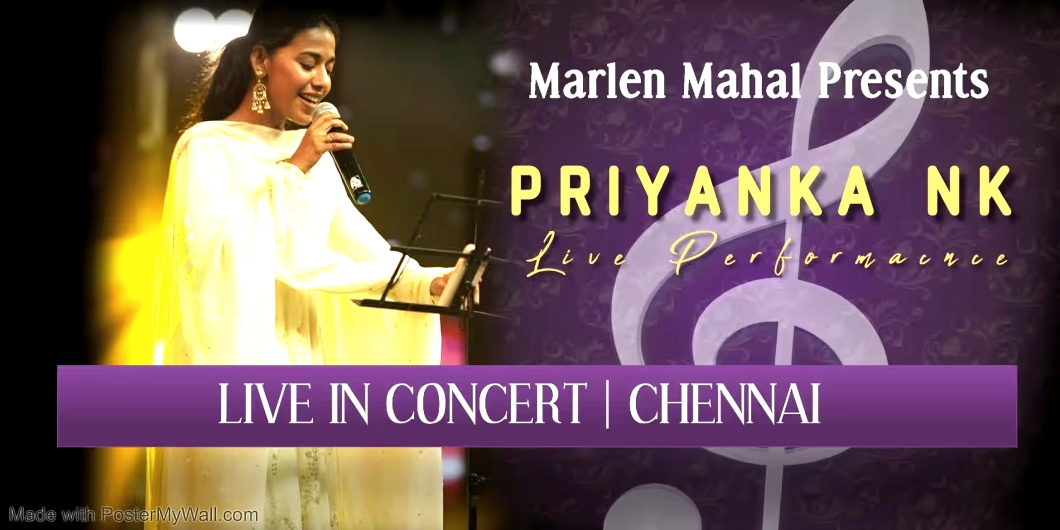 Priyanka N K Live Concert in Chennai at Chetpet EcoPark - August 15, 2024