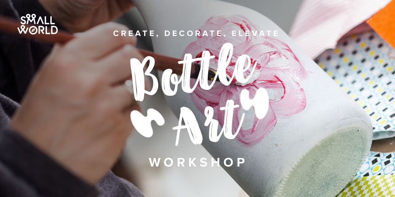 Join the Bottle Art Workshop in Chennai: Upcycle Bottles into Art