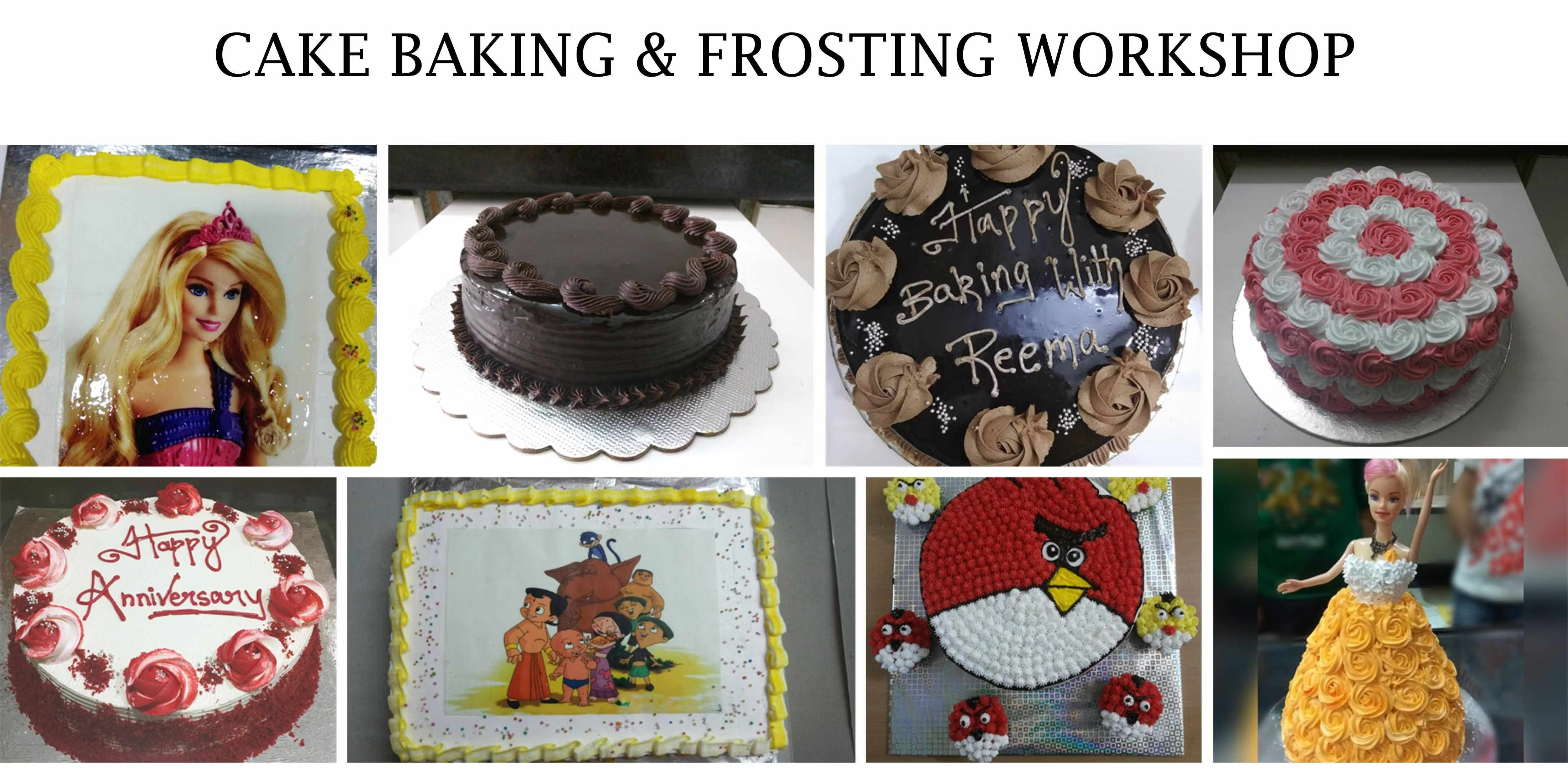 Cake Baking & Frosting Workshop by Reema V Jain in Chennai