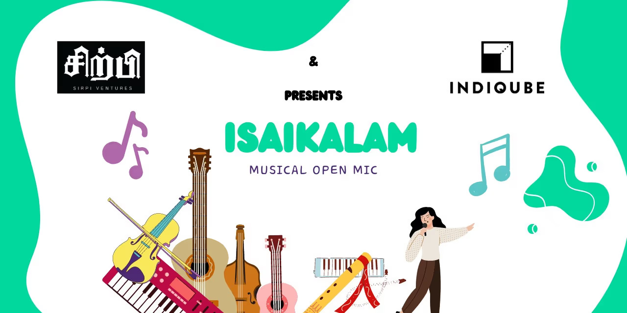 Isaikalam Musical Open Mic at IndiQube Alpine, Chennai