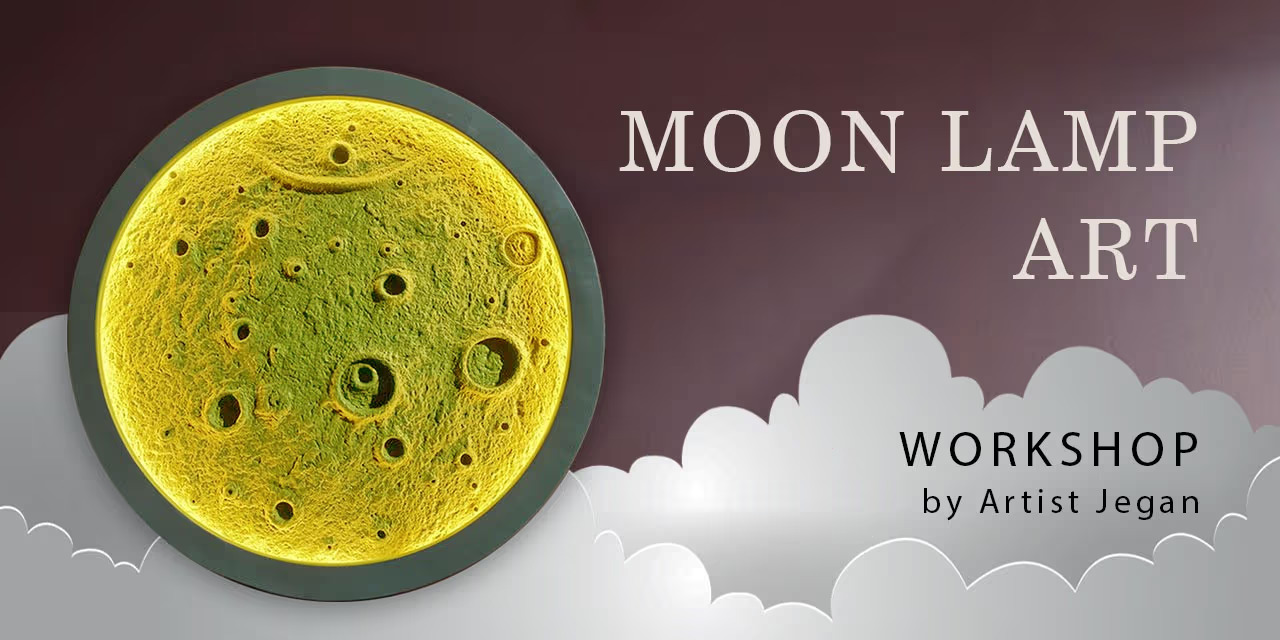 Moon Lamp Art Workshop: Illuminate Your Creativity at IDAM