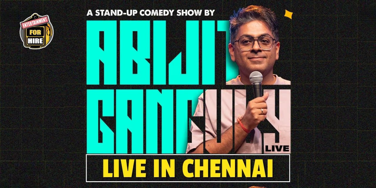 Abijit Ganguly Live in Chennai: Hilarious Stand-Up Comedy Show