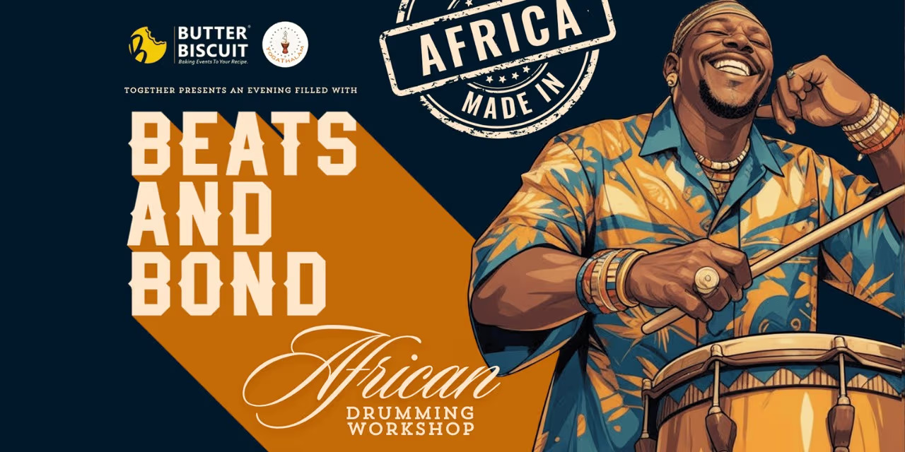 Beats & Bond African Drumming Jam Workshop in Chennai