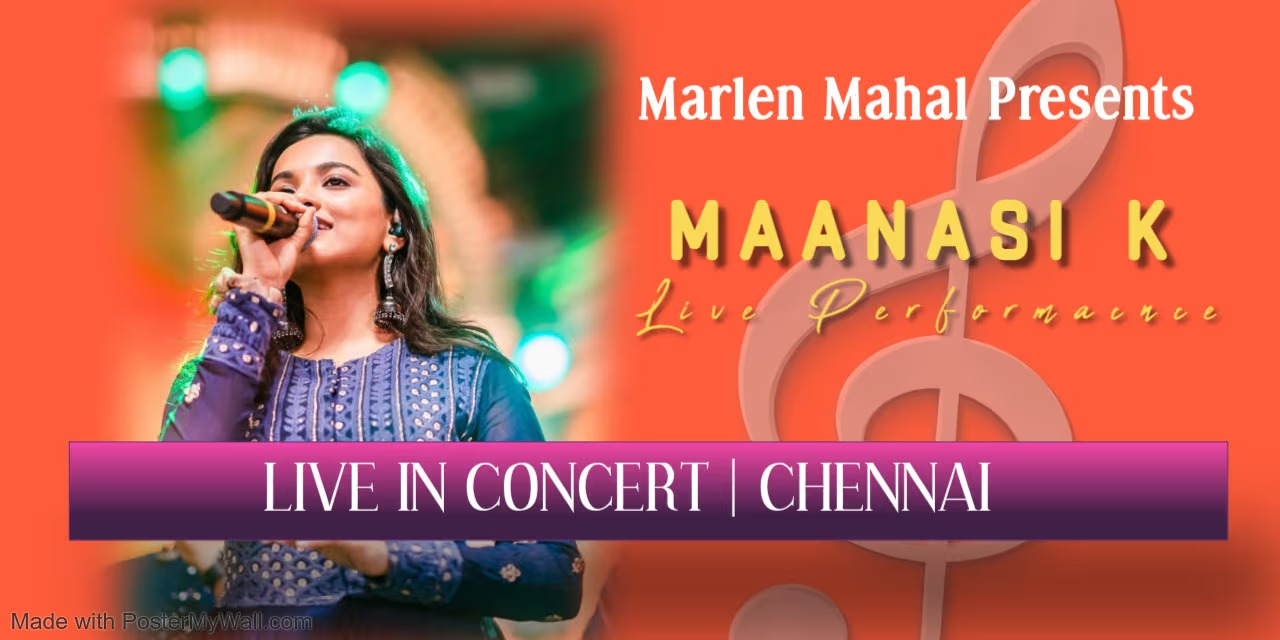 "Maanasi K Live Concert in Chennai – A Musical Extravaganza