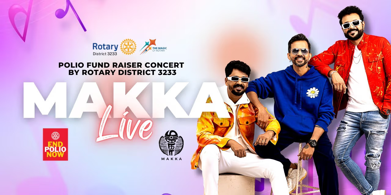 MAKKA Live - Polio Fundraiser Concert at The Music Academy, Chennai