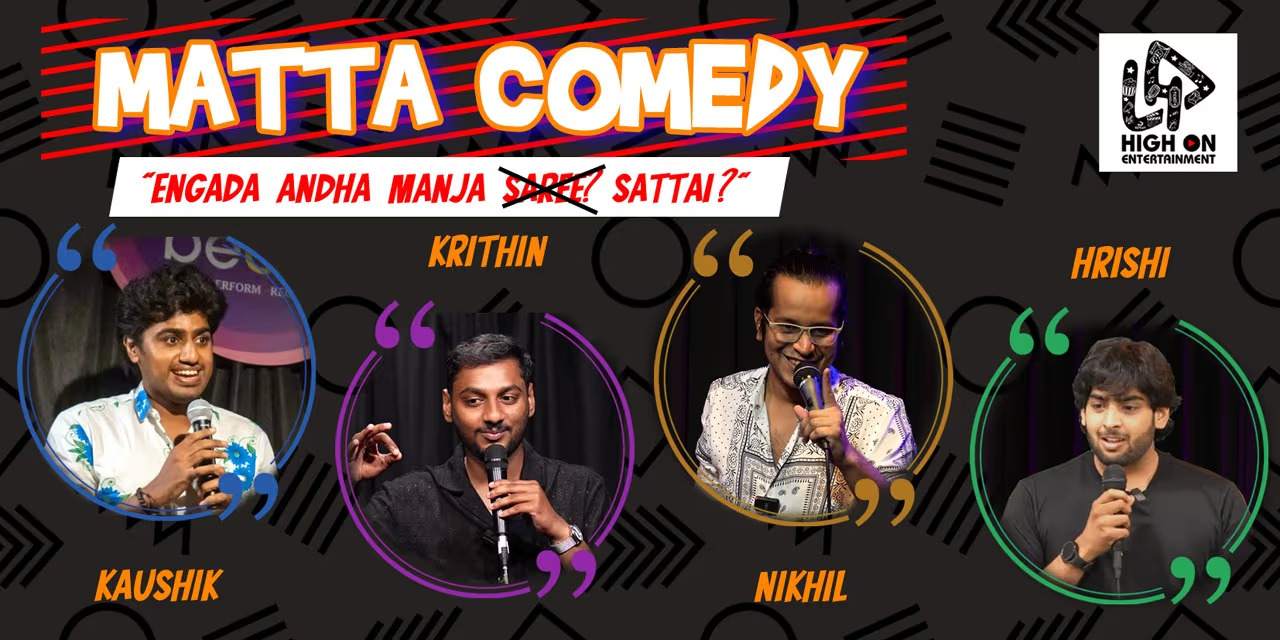 Matta Comedy Show – An Evening of Laughter at Studio MuziCroft