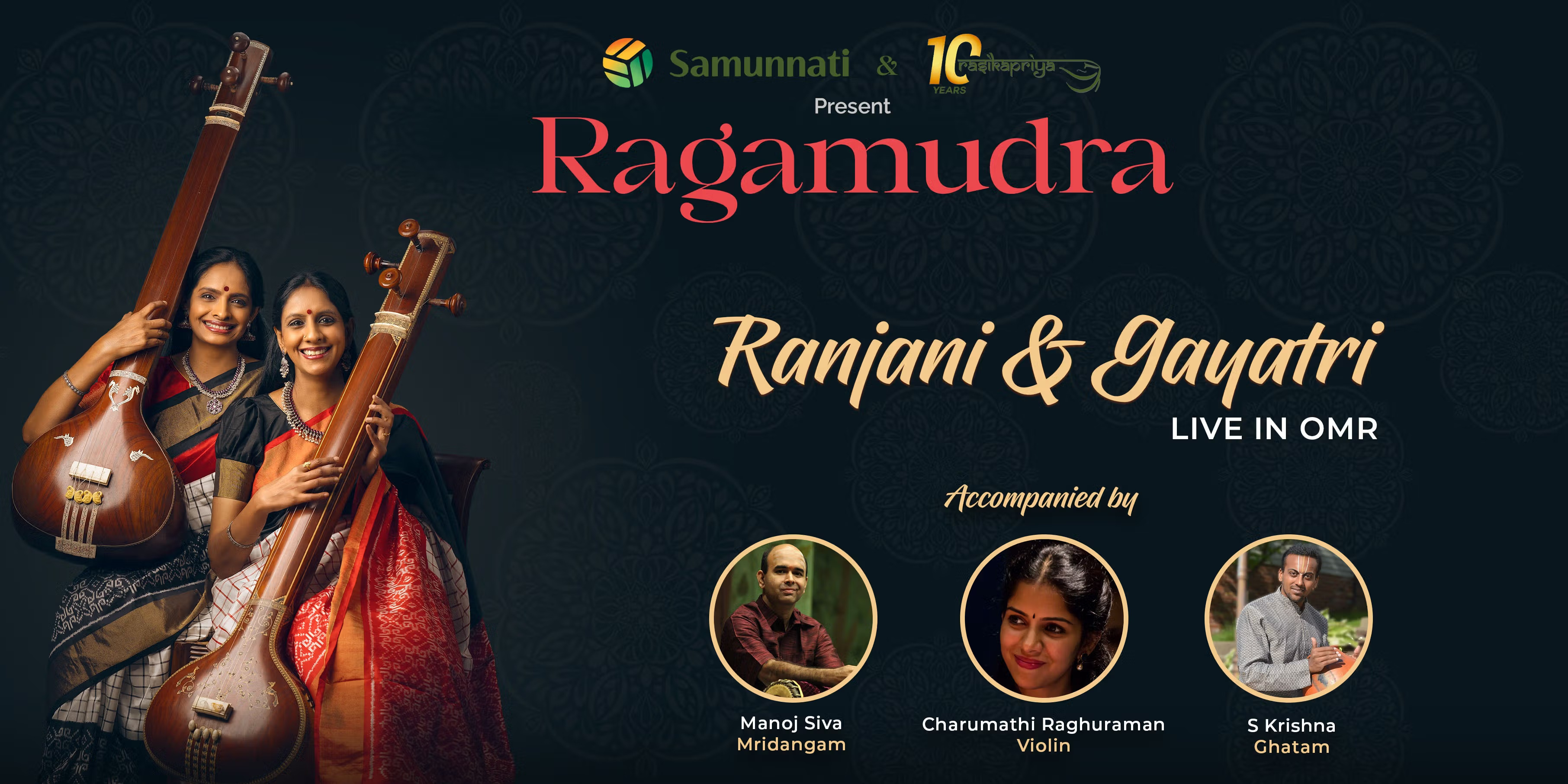 Ranjani & Gayatri Live in OMR: Experience Captivating Carnatic Music