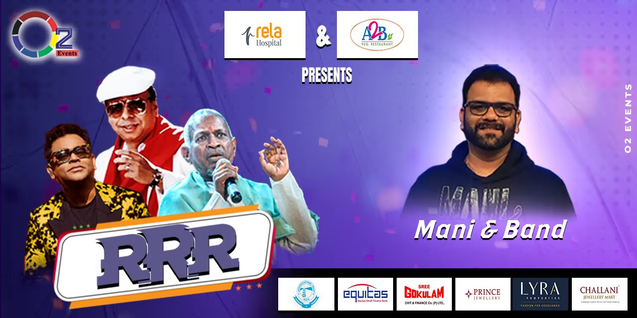 RRR Orchestra: A Musical Celebration of Ilaiyaraaja, RD Burman & AR Rahman