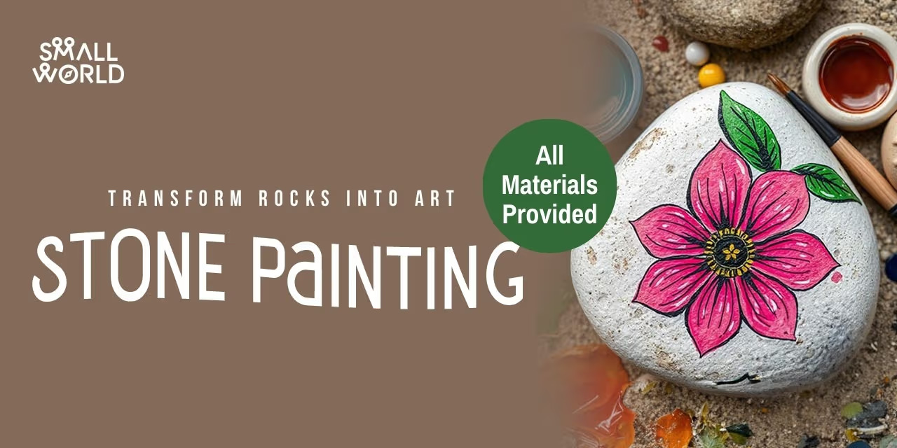 Stone Painting Workshop in Chennai | Creative Arts and Crafts