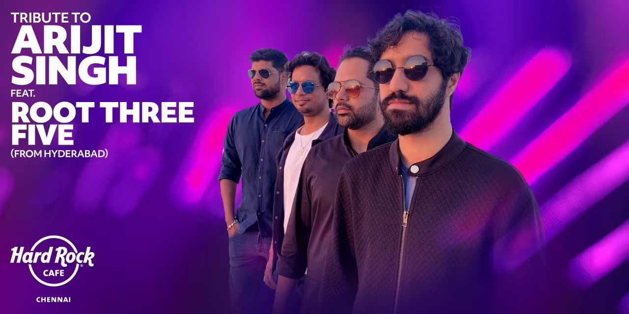 Tribute 2 Arijit Singh ft. Root35 – A Bollywood Musical Night at Hard Rock Café, Chennai