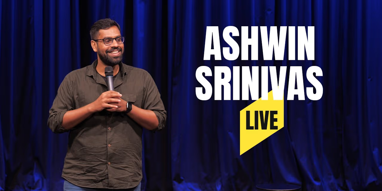 Ashwin Srinivas Live: A Night of Honest, Edgy Comedy in Chenna