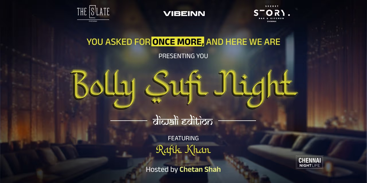 Bollywood Sufi Night ft. Rafik Khan in Chennai – An Evening of Soulful Music