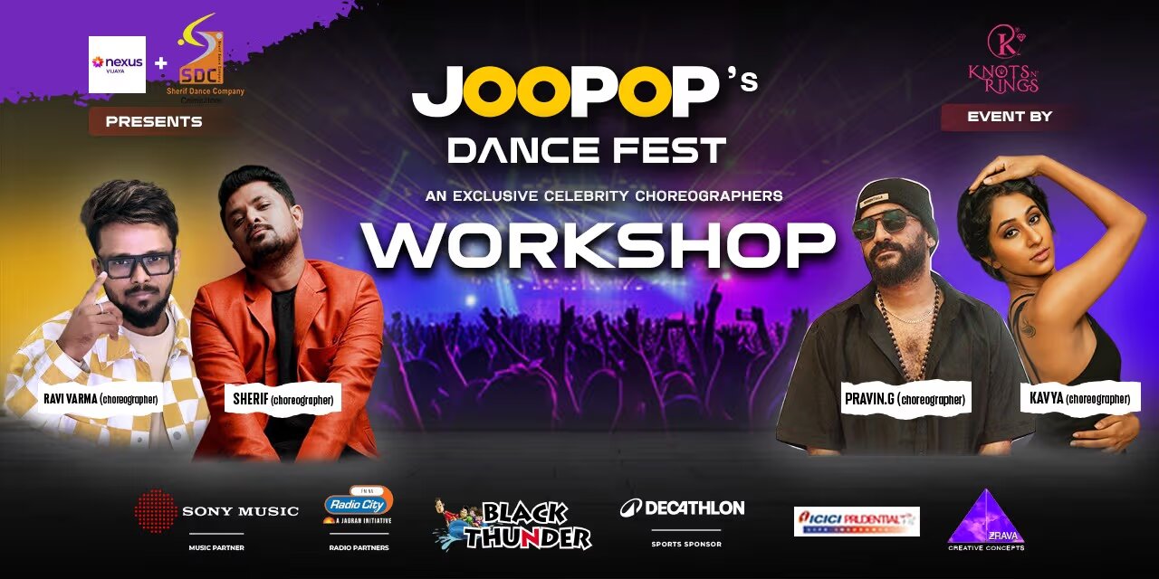 Joopop Dance Fest - Chennai, Nov 30, 2024