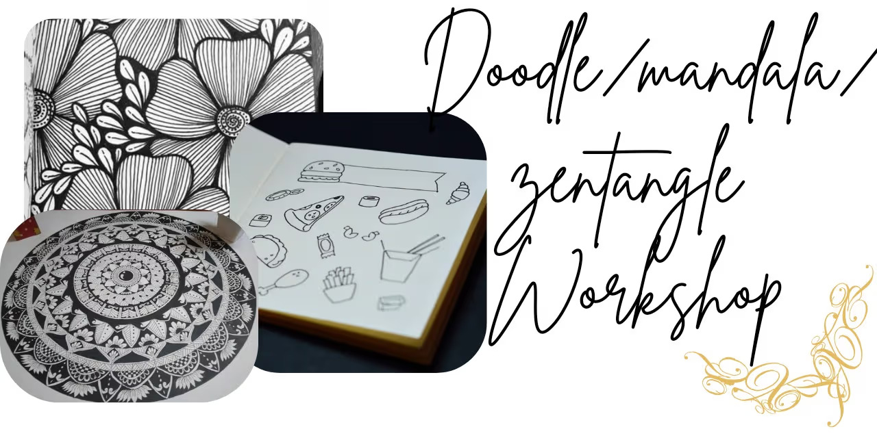 Mandala/Zentangle/Doodle Workshop | Chennai | Dec 1, 2024