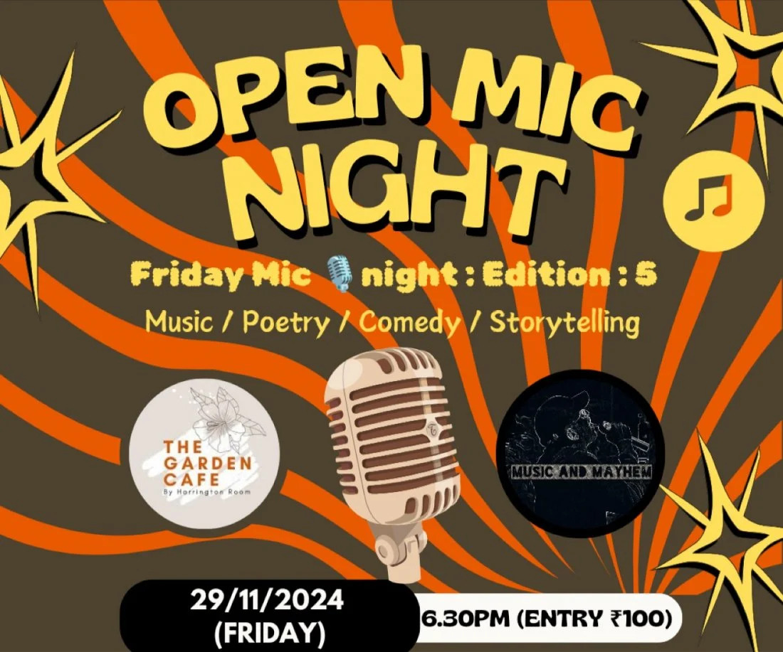 Open Mic Night by M&M: Friday Mic Night Edition 5 in Chennai