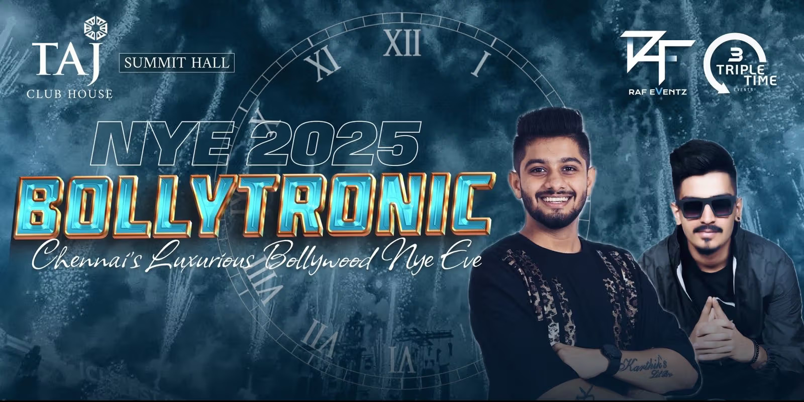 BOLLYTRONIC NYE 2024 | 31 Dec | Taj Club House, Chennai