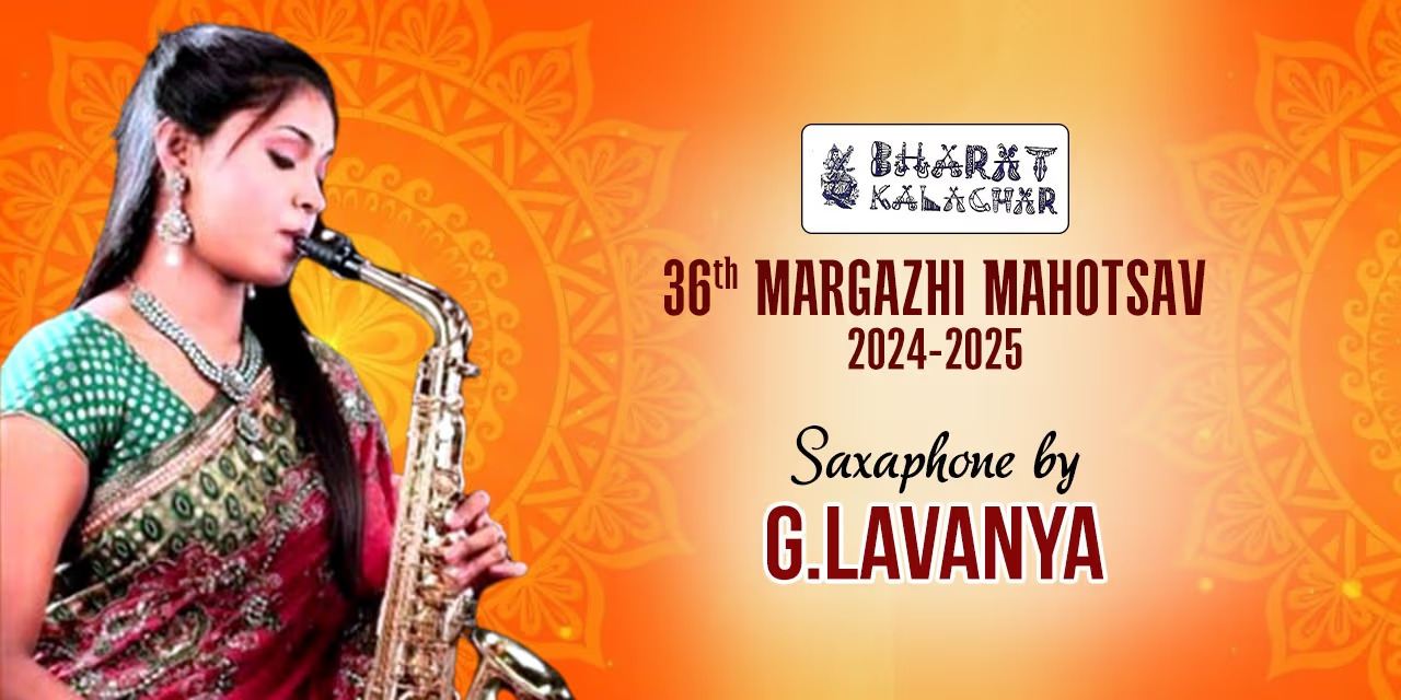 G. Lavanya Saxophone Concert, Dec 29, 2024, Chennai