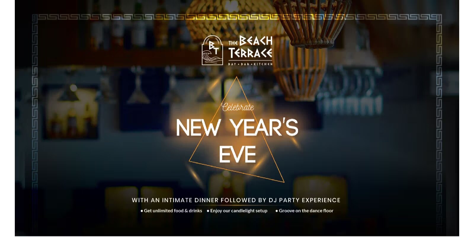 New Year Party at The Beach Terrace – Dec 31, 2024, Chennai