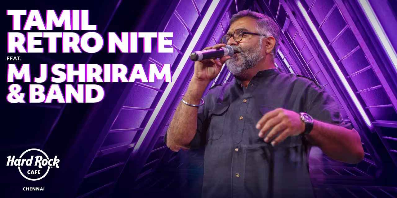 Tamil Retro Nite ft. MJ Shriram & Band, Chennai – 13 Dec 2024