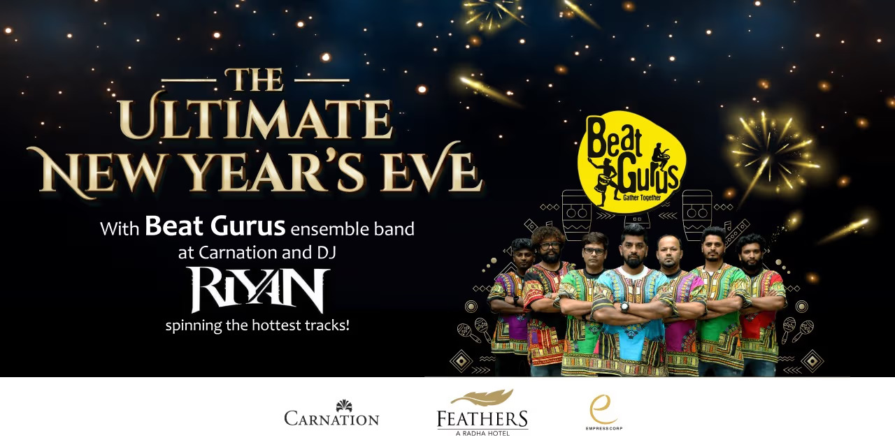 Ultimate NYE Party at Feathers Hotel, Chennai | Beat Gurus Live | Dec 31, 2024