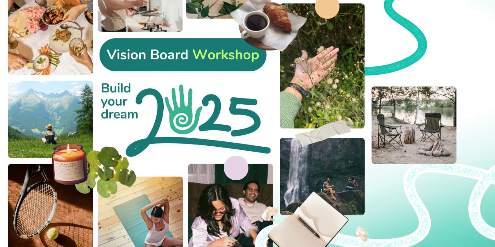 Vision Board Workshop – Build Your Dream 2025 | Dec 22, 2024 | Pink Lotus, Chennai