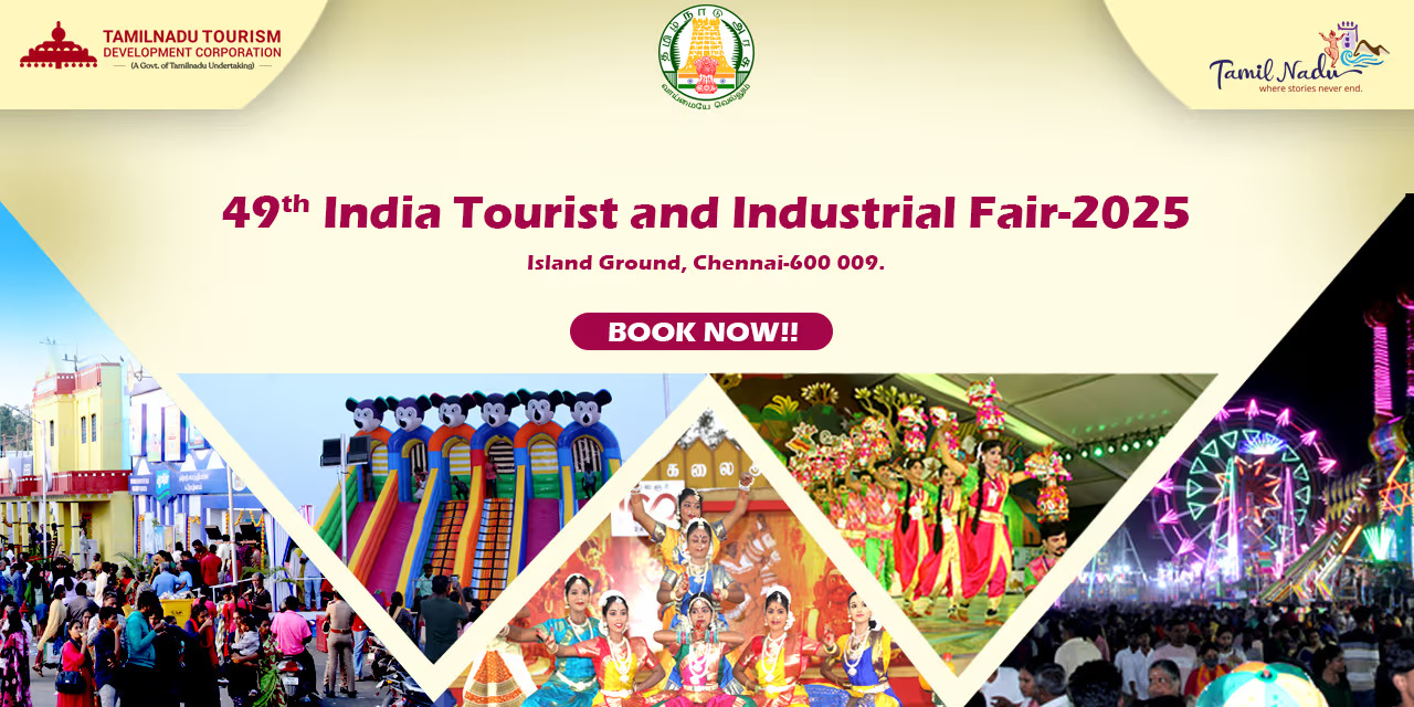 49th India Tourist and Industrial Fair | Jan 17-31, 2025 | Island Grounds, Chennai