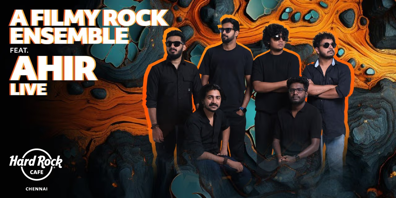 A Filmy Rock Ensemble ft. Ahir Live | Jan 31, 2025 | Hard Rock Cafe Chennai