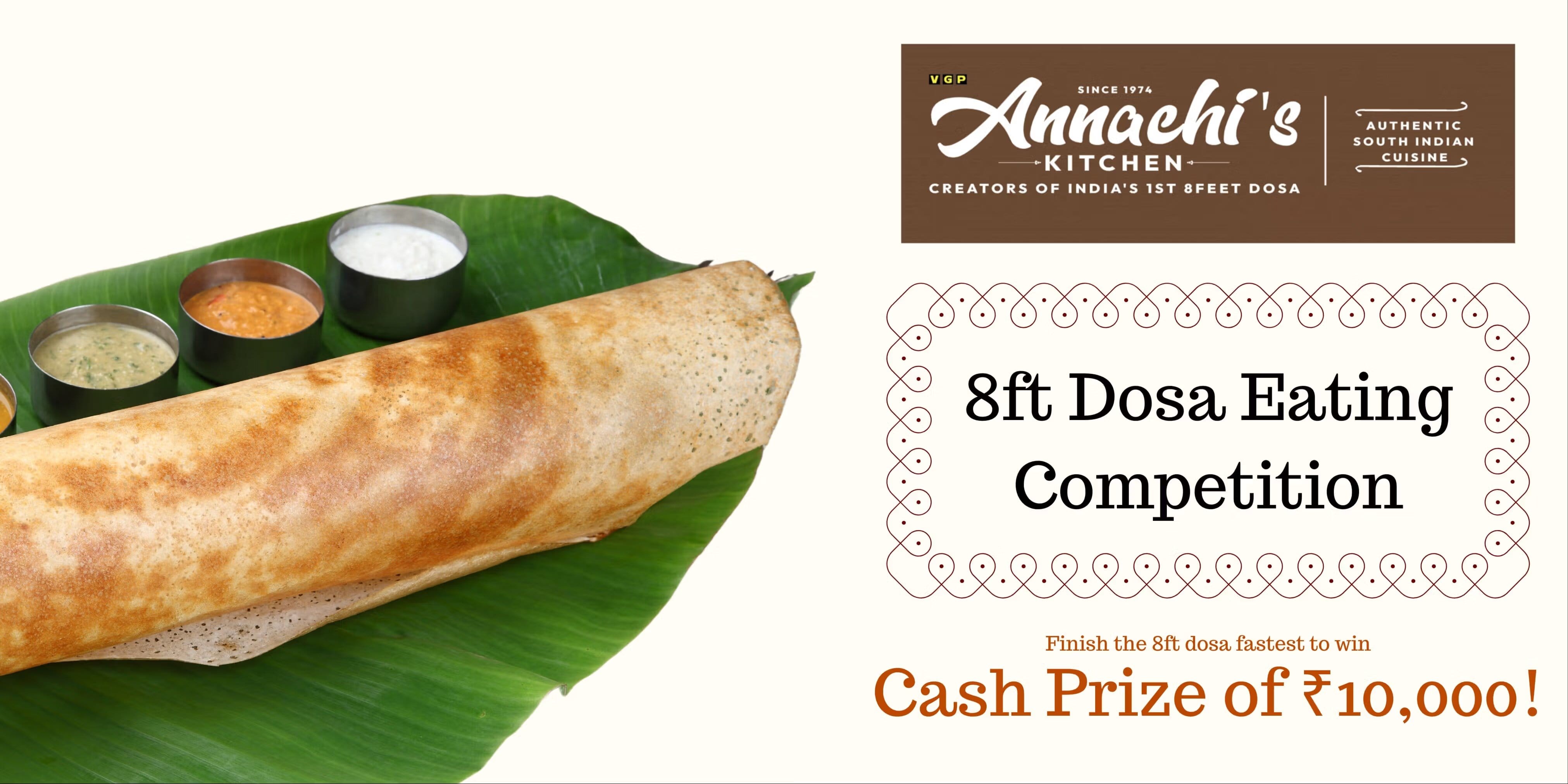 Dosa Festival 2025 - 8ft Dosa Challenge | Jan 11-15, Chennai