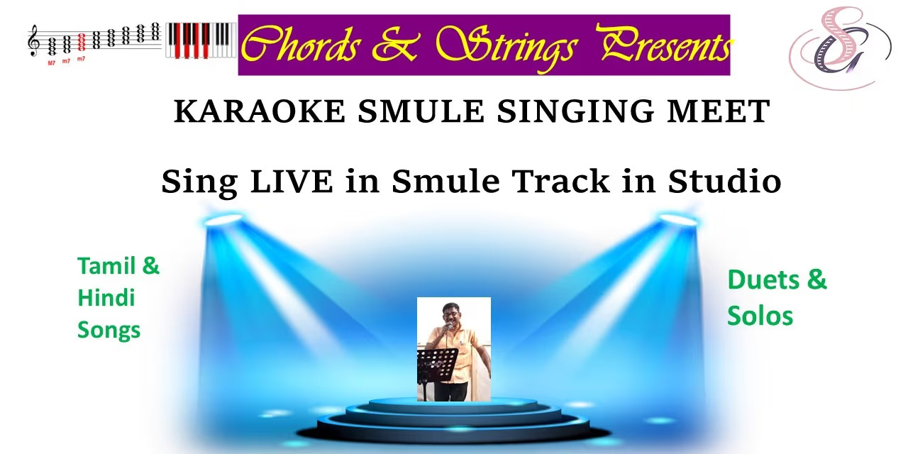 Karaoke Smule Singing Meet - Feb 2, 2025, Chennai