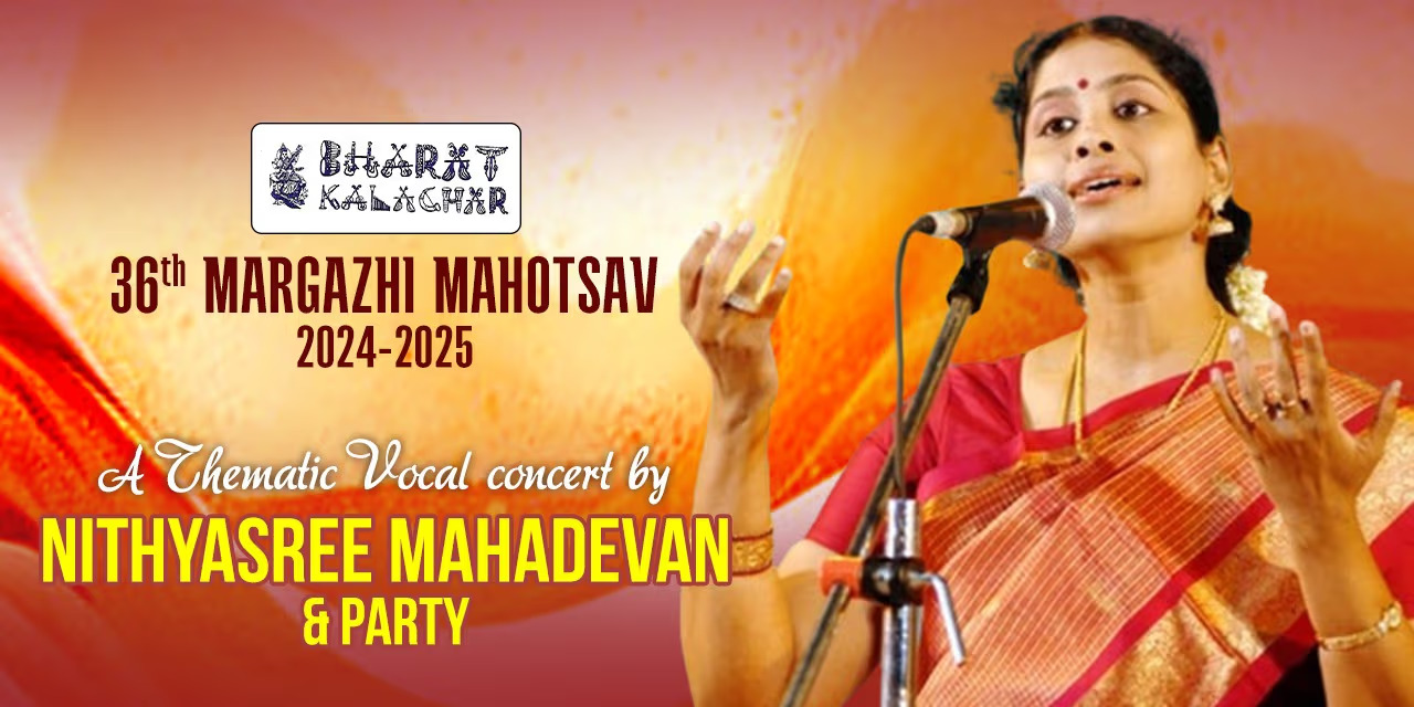 Nithyasree Mahadevan Classical Concert | Jan 5, 2025, Chennai