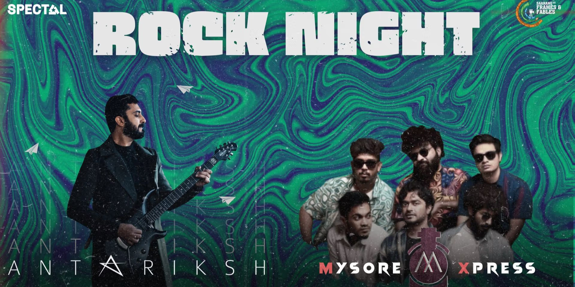 SAARANG'25 Rock Night | 12 Jan 2025, IIT Madras, Chennai