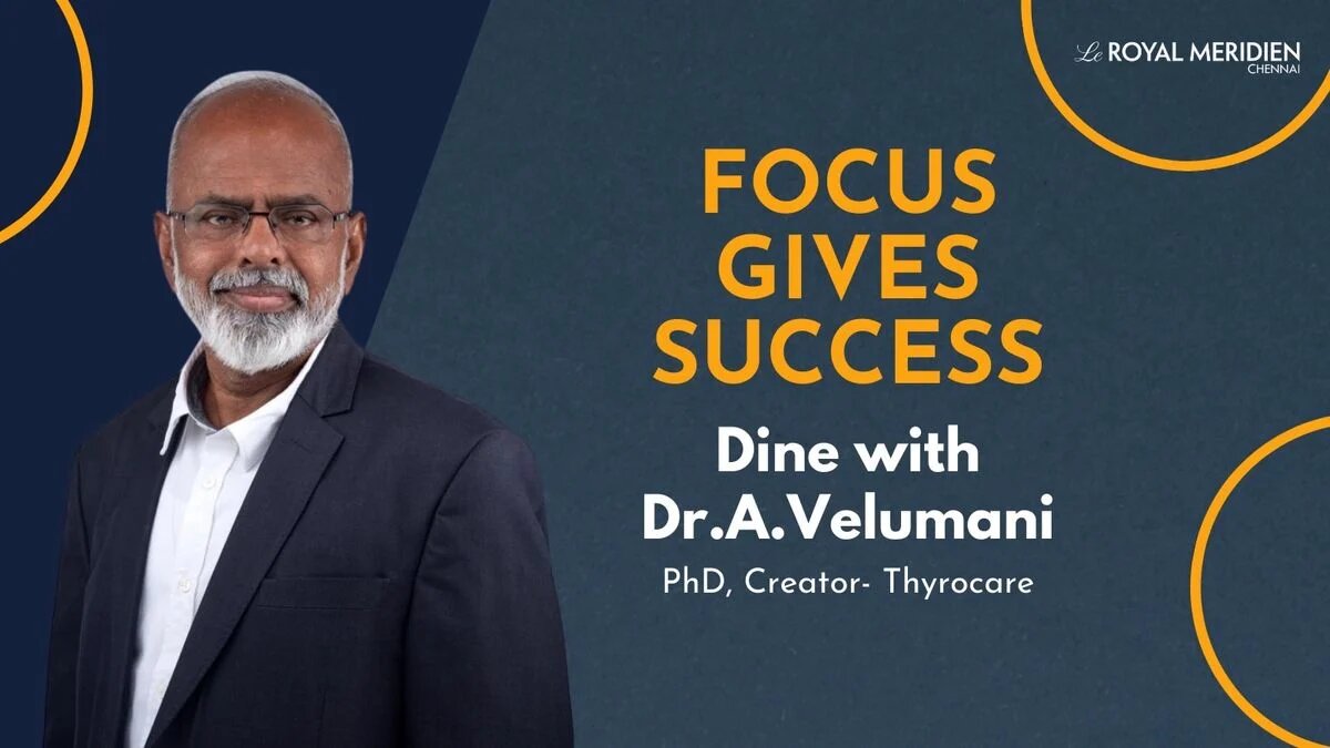 Dine with Dr. A. Velumani | Chennai, 23 Feb 2025