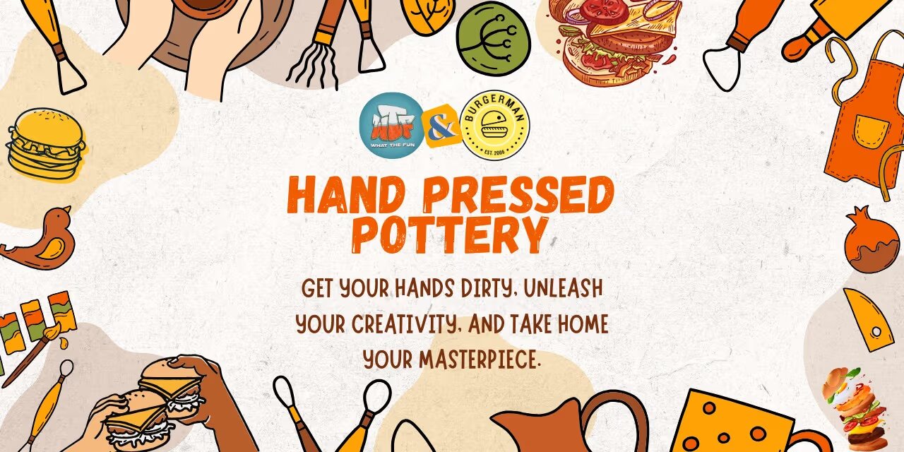 Hand Pressed Pottery | Besant Nagar, Chennai, 23 Feb 2025