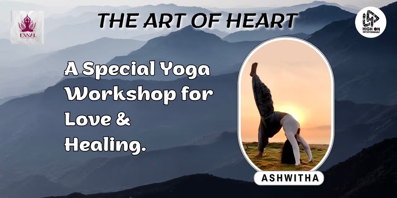 The Art of Heart (Feb 14, 2025): Valentine’s Day Yoga at FITT60 Fitness Studio, Chennai