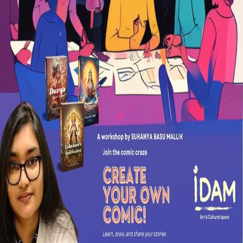 Graphic Novel & Comic Workshop – 22 Mar 2025, IDAM, Chennai