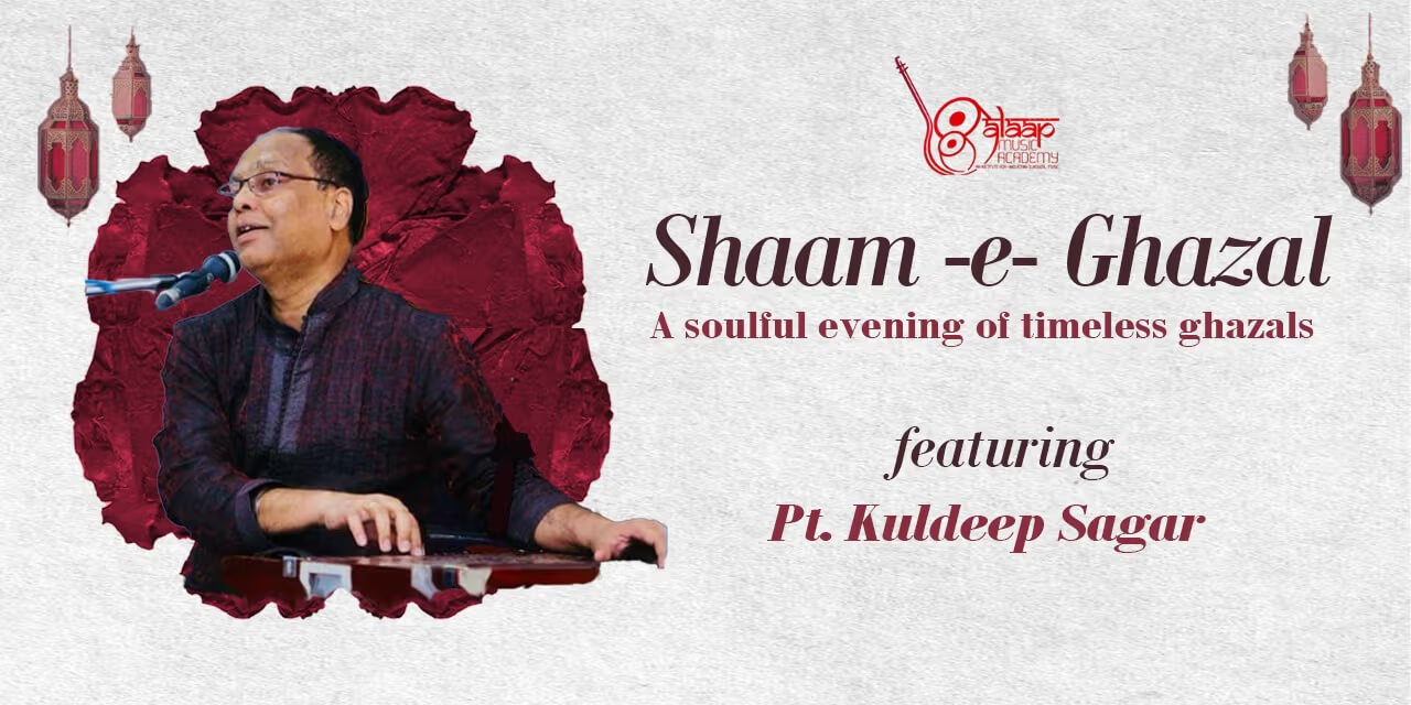 SHAAM-E-GHAZAL: Pt. Kuldeep Sagar, Chennai | 30 Mar 2025