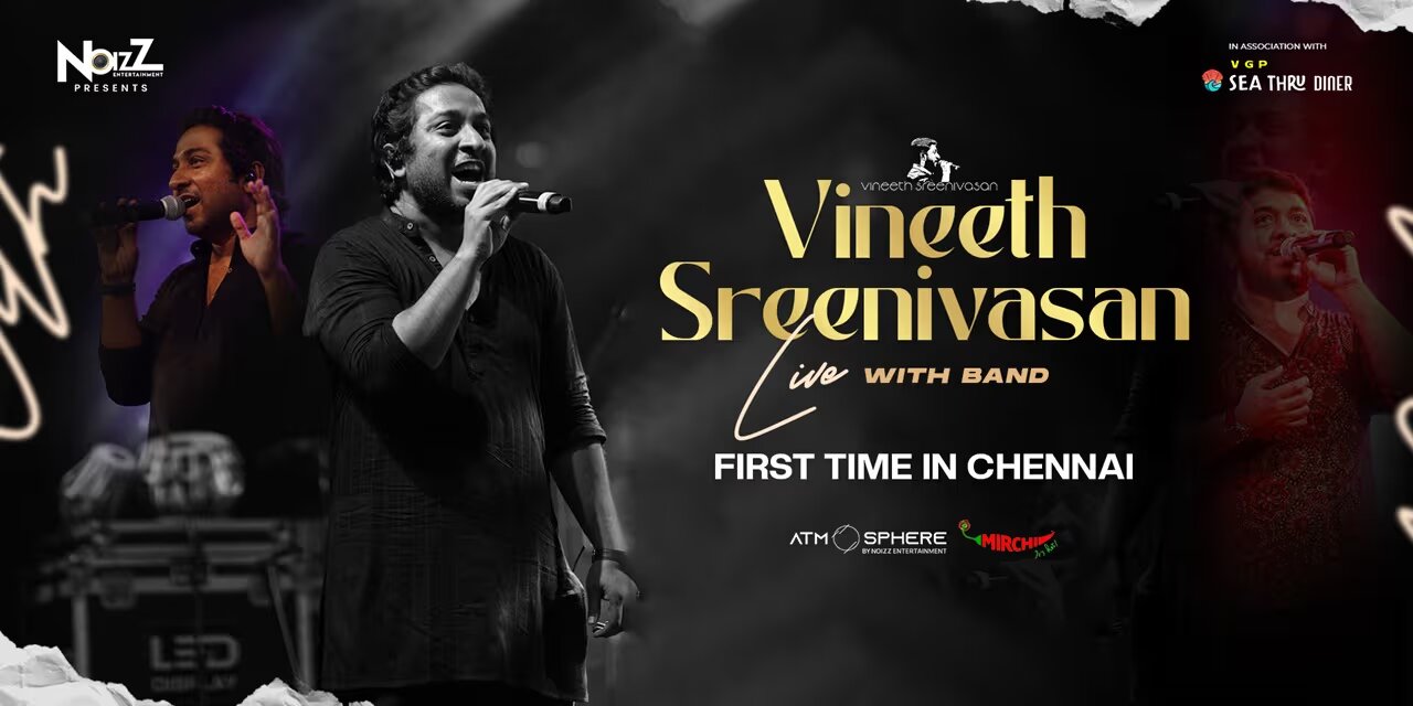 Vineet Sreenivasan Concert | 08 Mar 2025 | Chennai | VGP Universal Kingdom